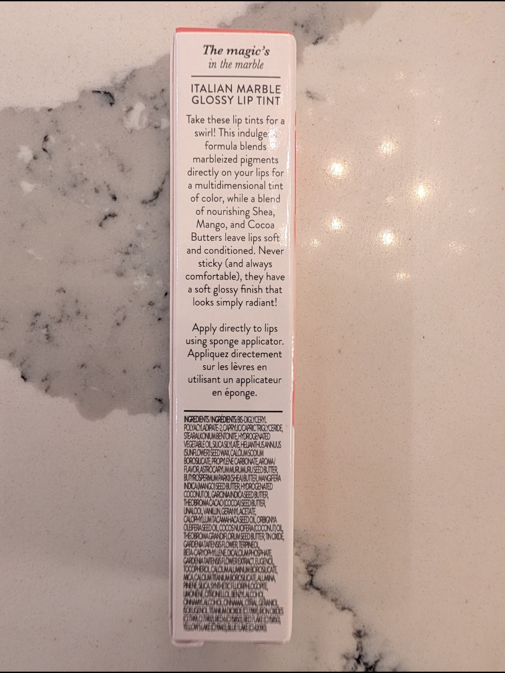 Laura Geller Italian Marble Glossy Lip Tint — Rosé Spritz NIB - Picture 8 of 8